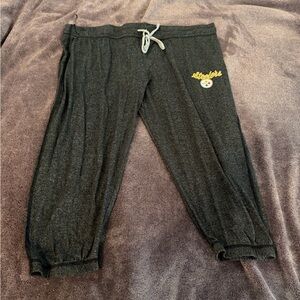 Pittsburgh Steelers Capri Jogger Sweatpants XL